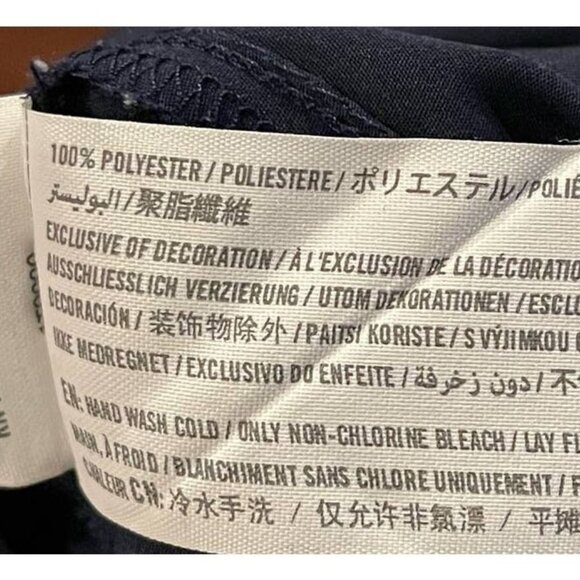 Abercrombie & Fitch Navy Beaded Boho Cami Spaghetti Strap Tank Top Size XS - Picture 13 of 15